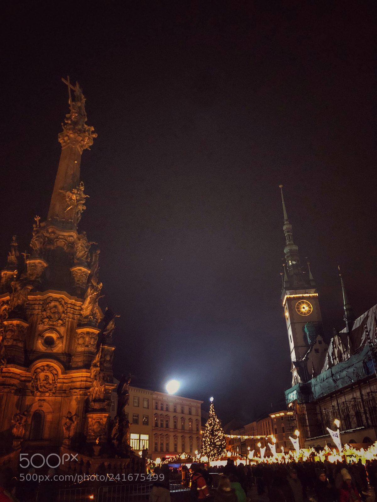 Apple iPhone 8 sample photo. Christmas olomouc, czech photography
