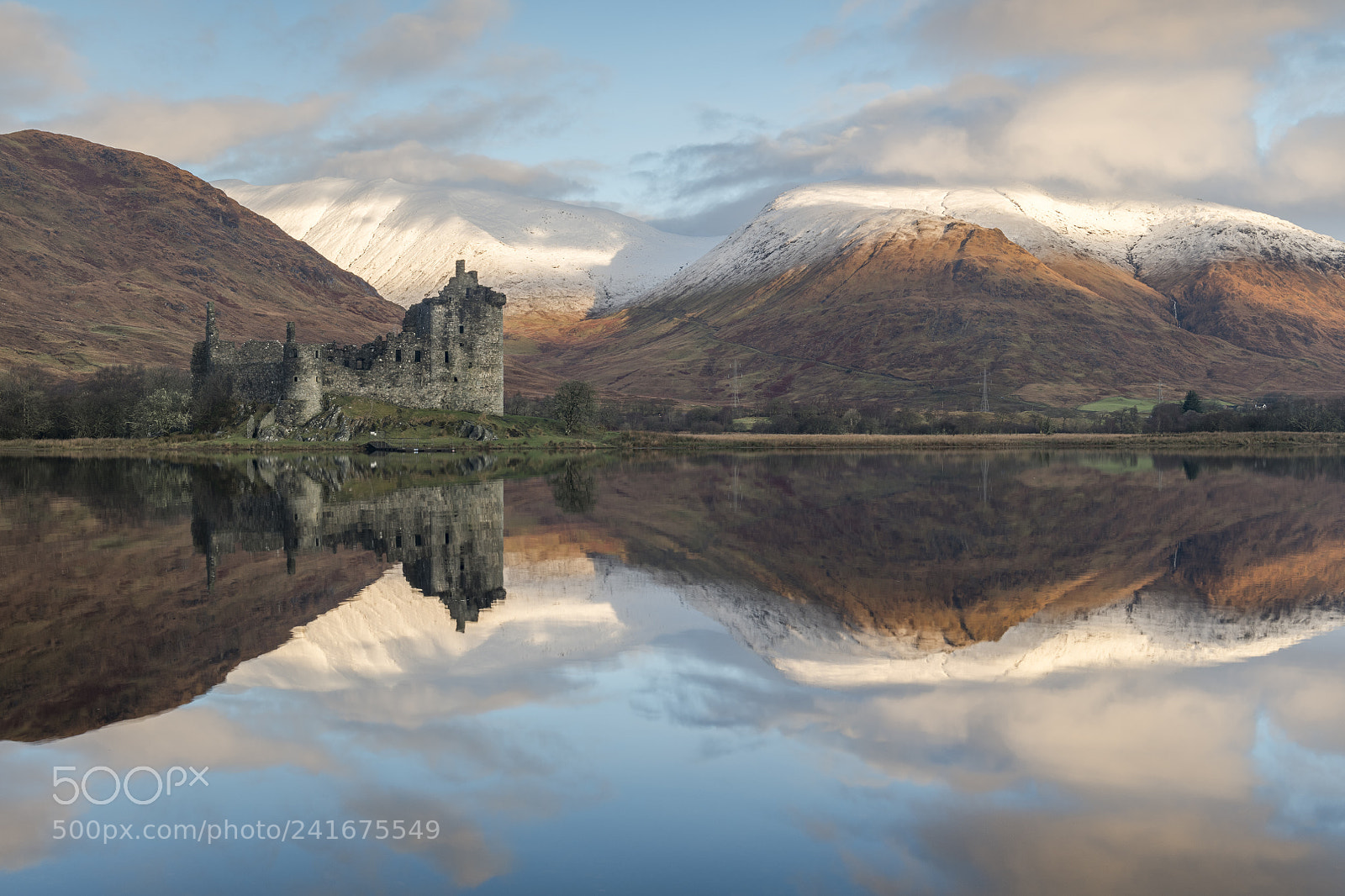 Nikon D850 sample photo. Killchurn castle photography