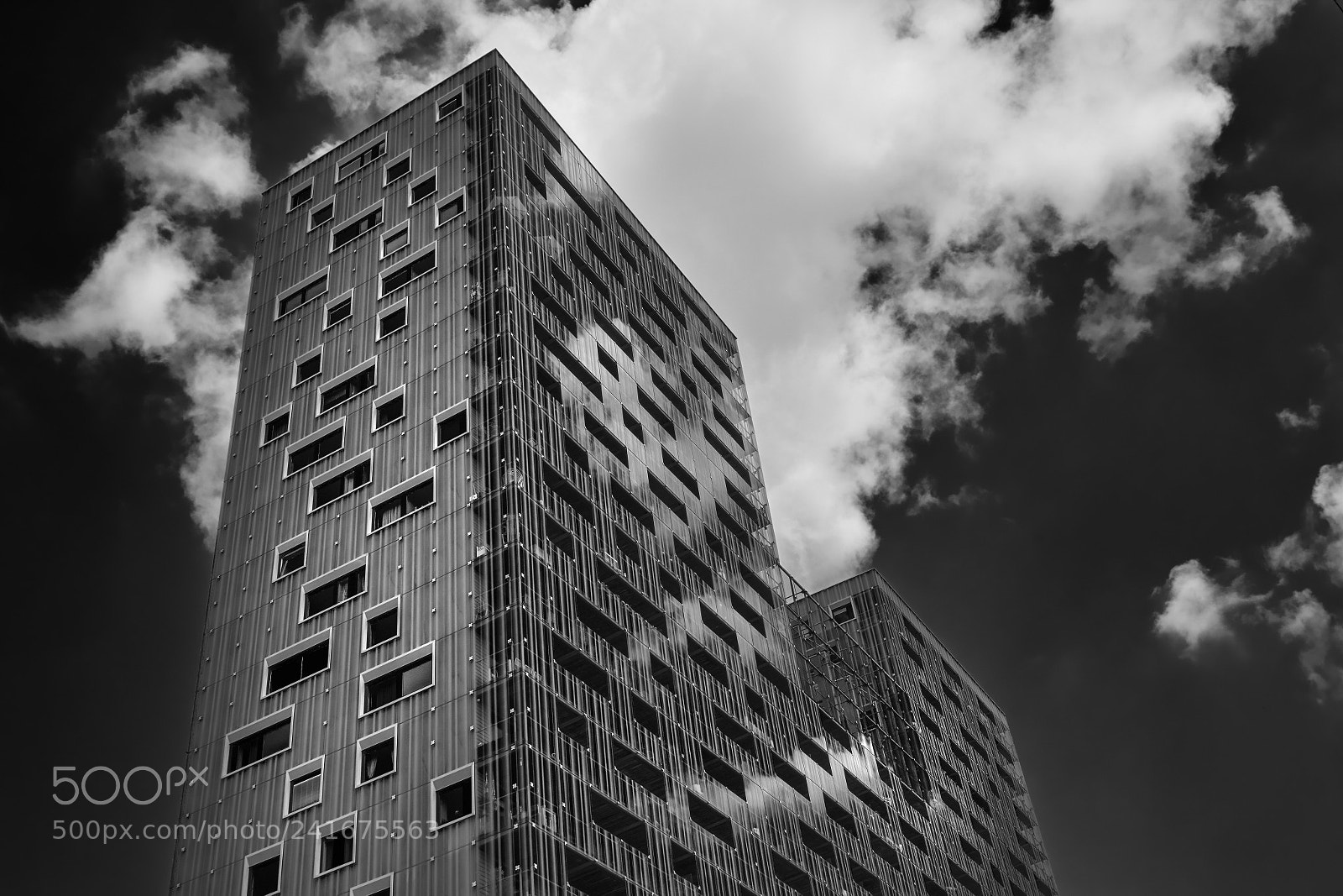Sony a7 II sample photo. Boxes in the sky photography