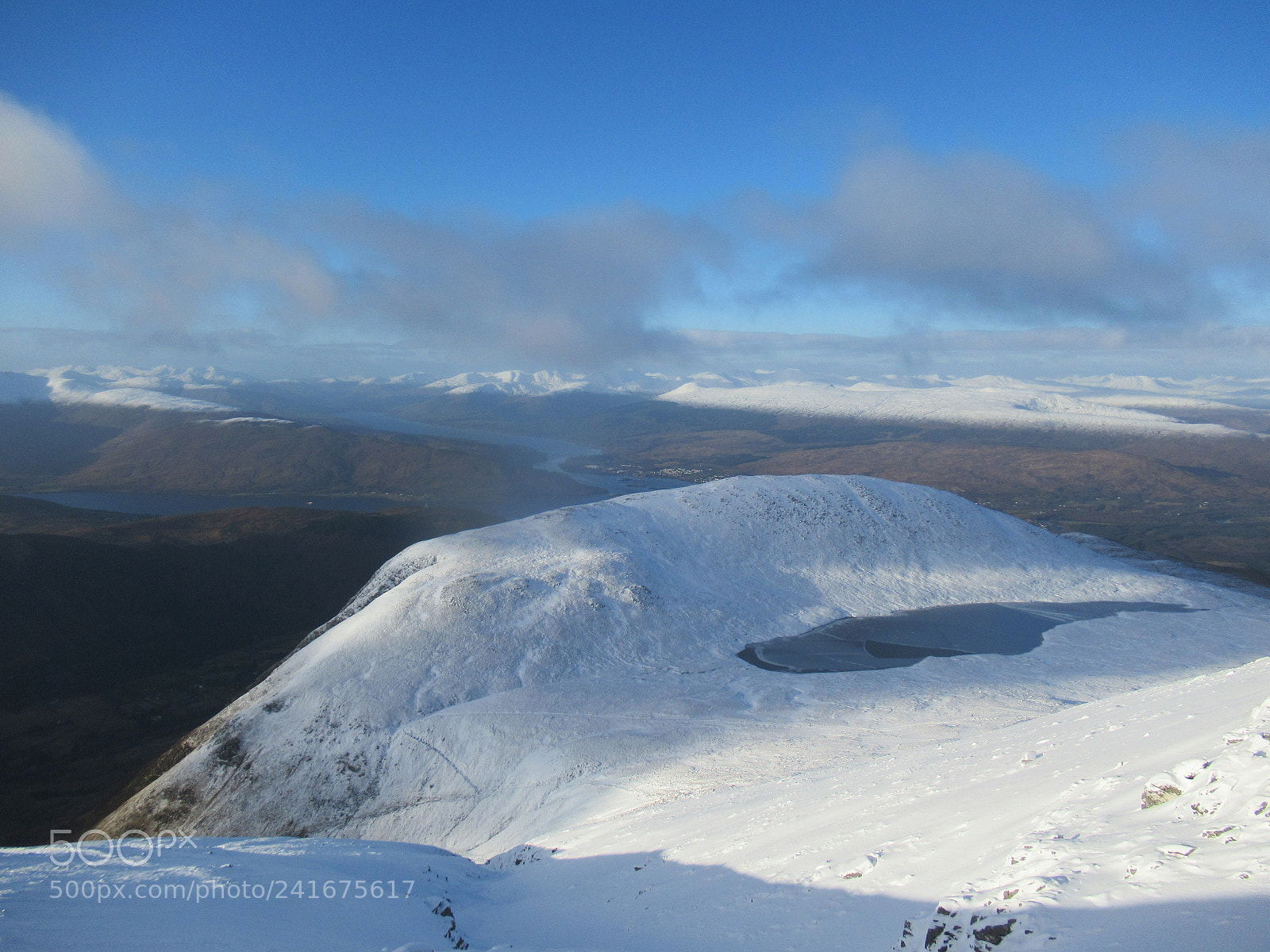 Canon PowerShot SX620 HS sample photo. Frozen lochan photography