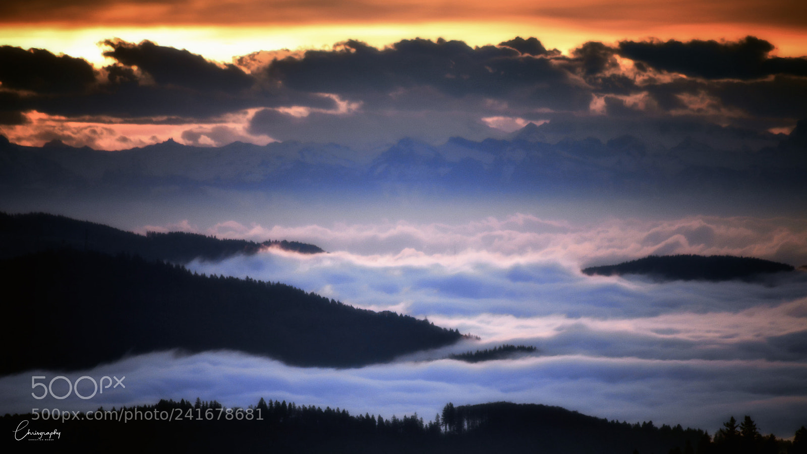 Nikon D7100 sample photo. Nebelmeer photography