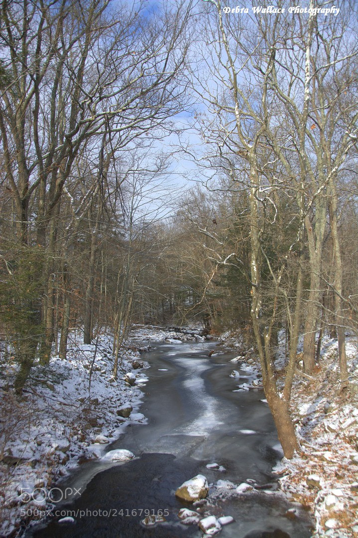 Nikon D7100 sample photo. Stony creek at winter photography