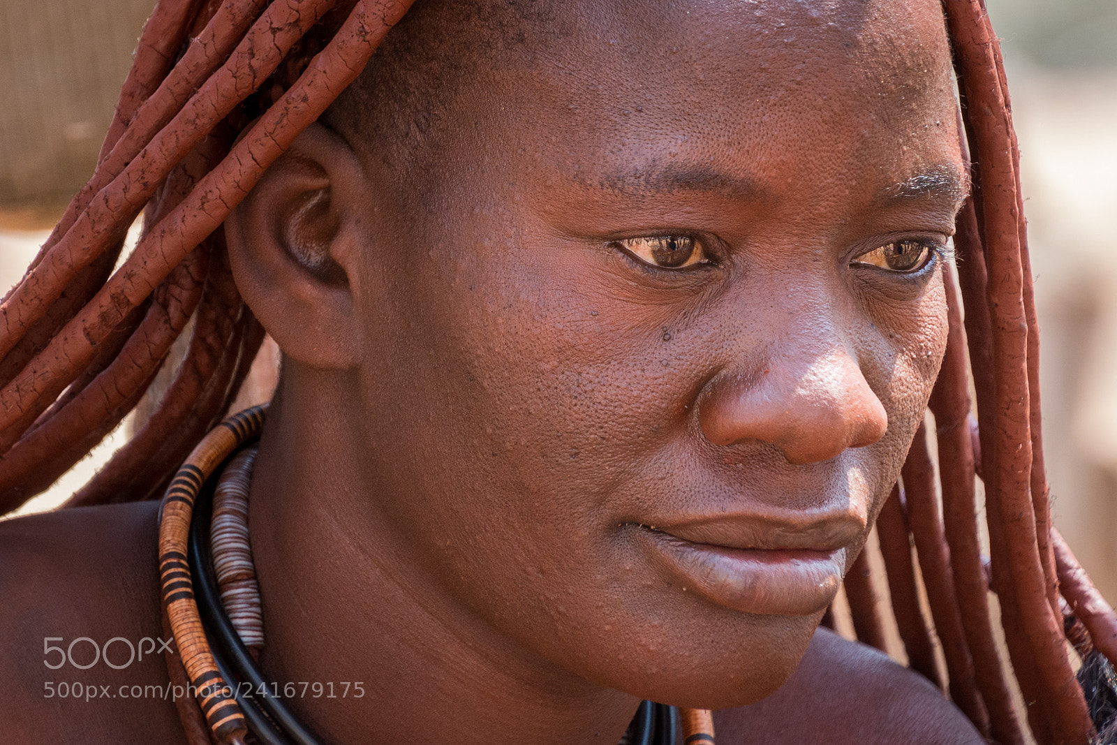 Nikon D7100 sample photo. A himba lady's gaze photography