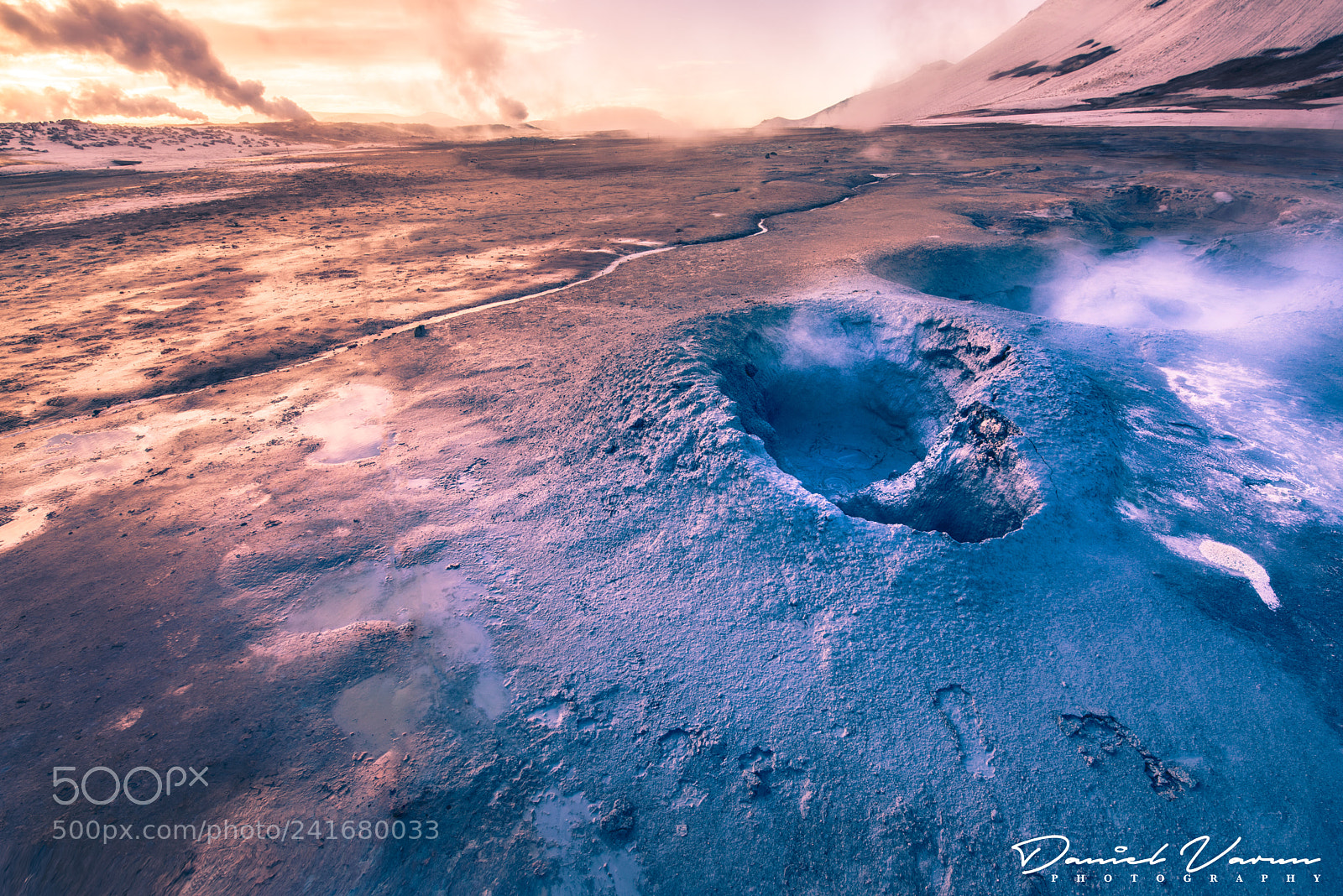 Nikon D810 sample photo. Bubbling mudpools of hverir photography