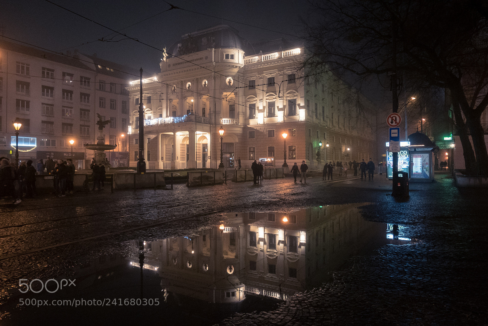 Panasonic Lumix DMC-LX100 sample photo. Bratislava reflected photography