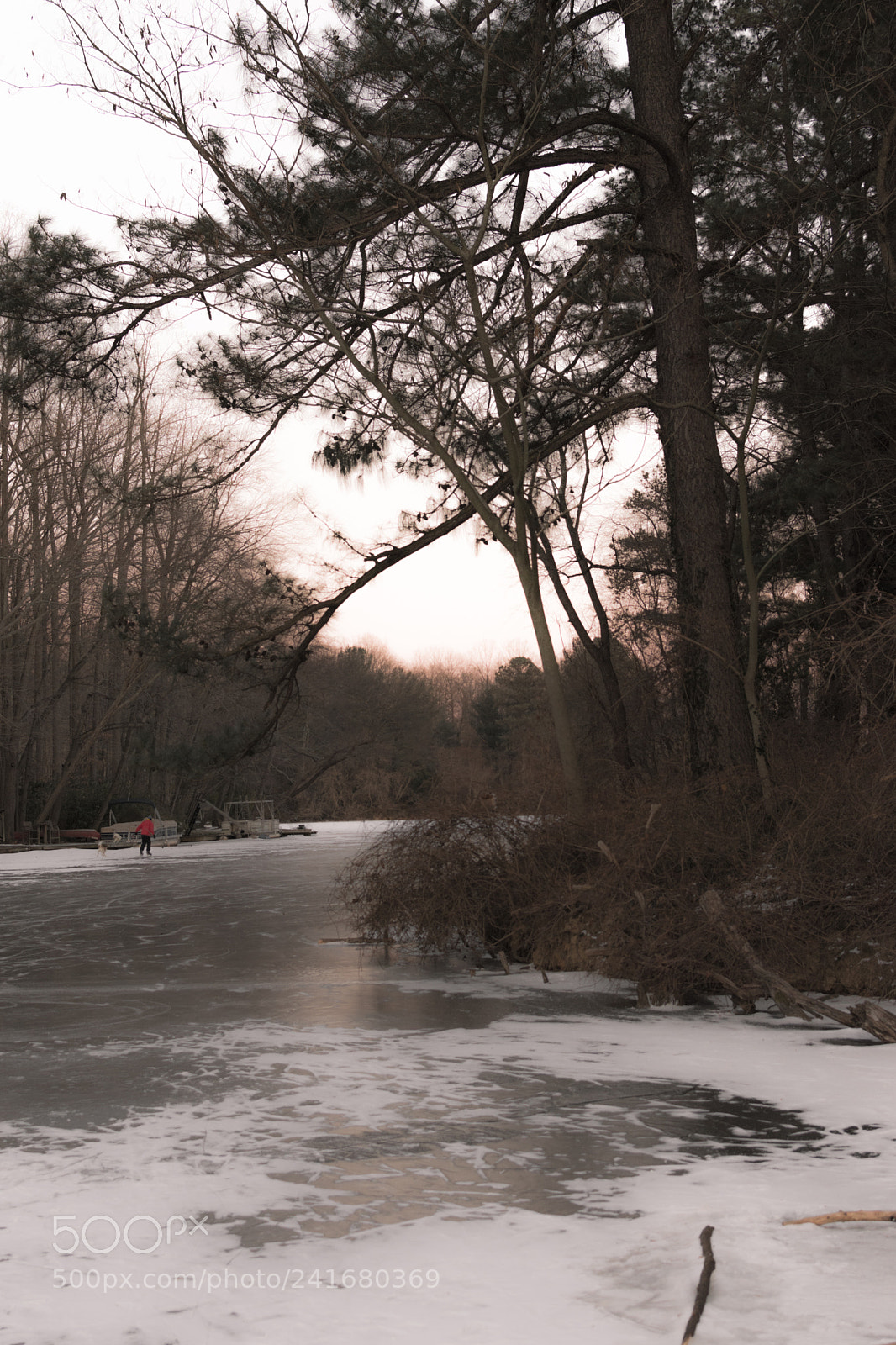 Nikon D7200 sample photo. Frozen lake photography