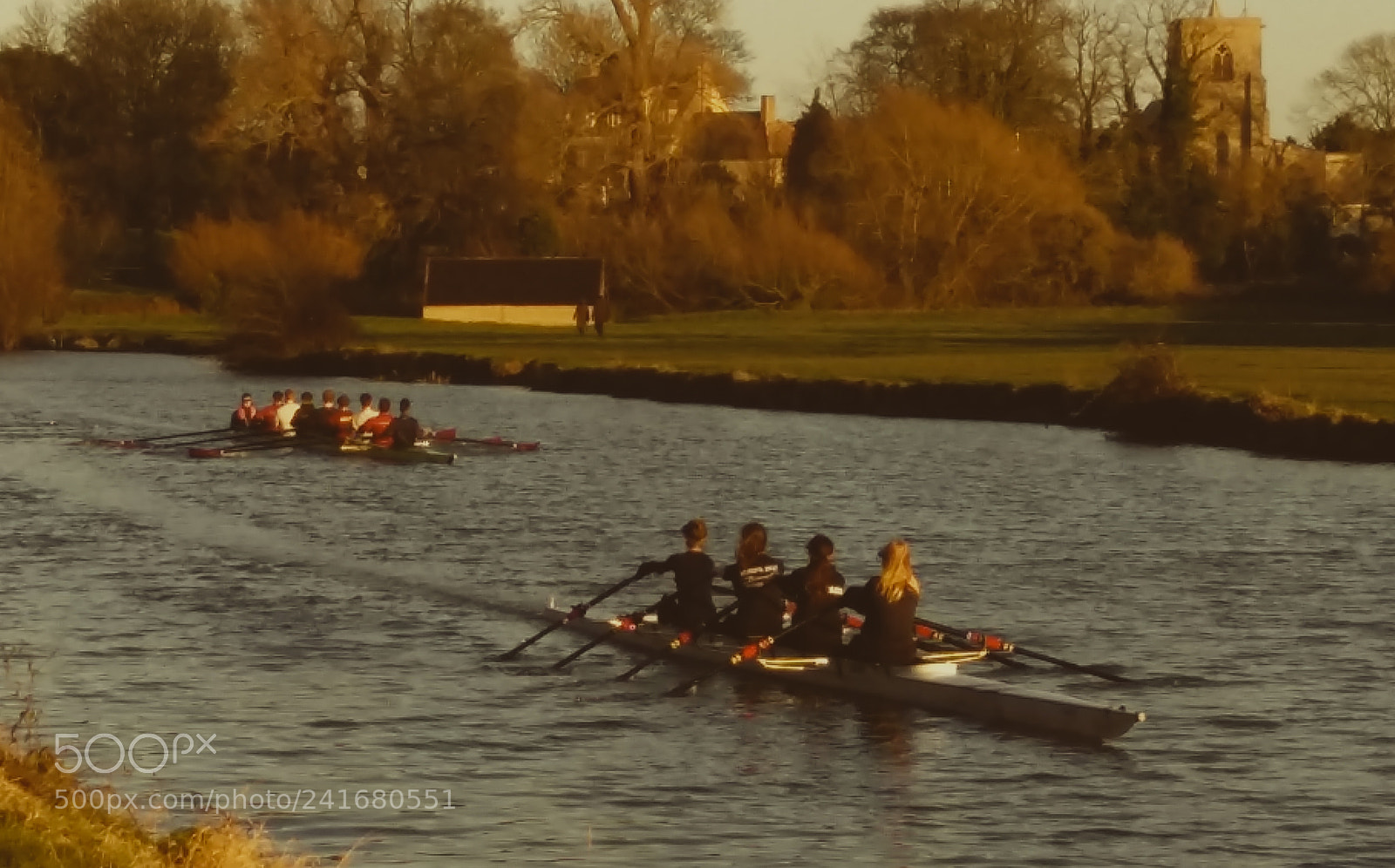 Samsung Galaxy A5 sample photo. Rowers on the cam photography