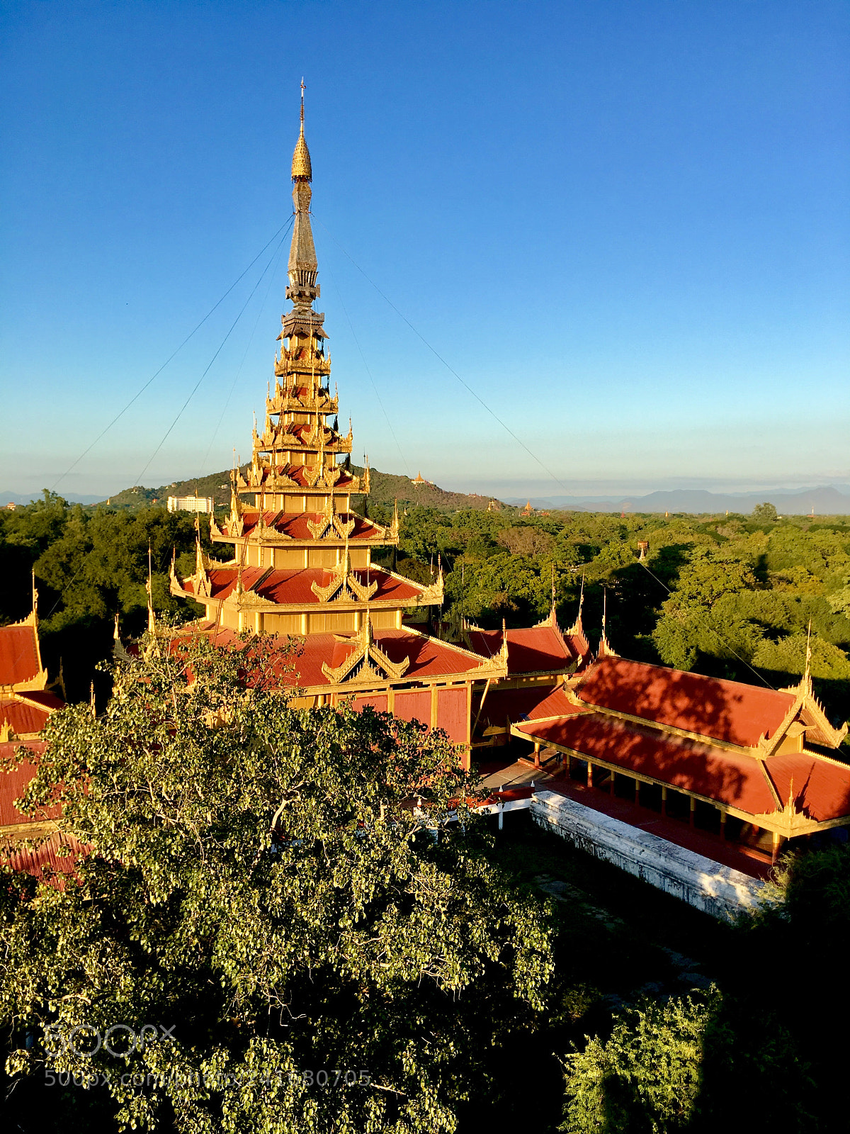 Apple iPhone 6s Plus sample photo. Mandalay palace, myanmar photography