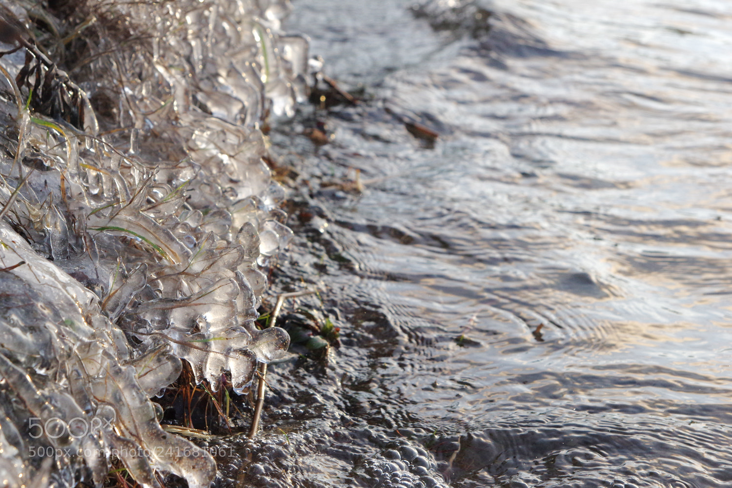 Pentax K-3 sample photo. Ice photography