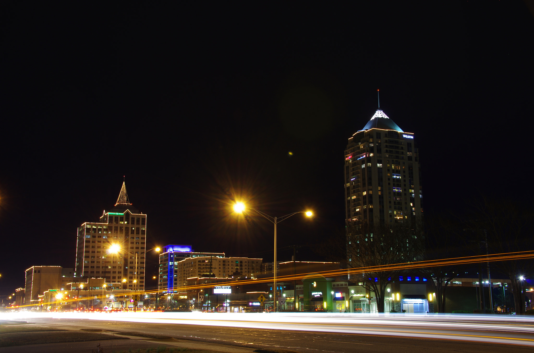 Pentax K-5 sample photo. Virginia beach aglow / red line photography