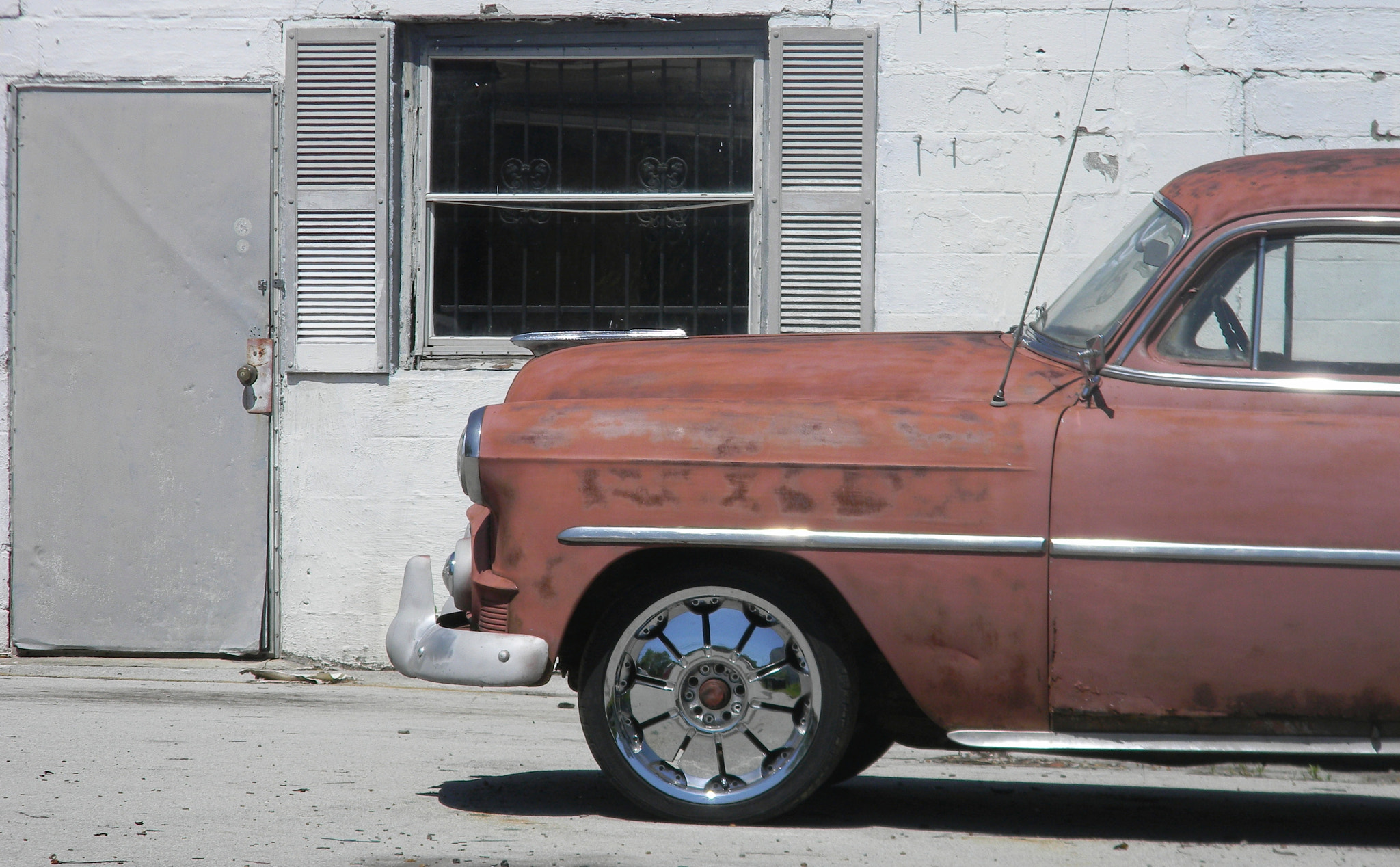 Nikon Coolpix L110 sample photo. Red car photography