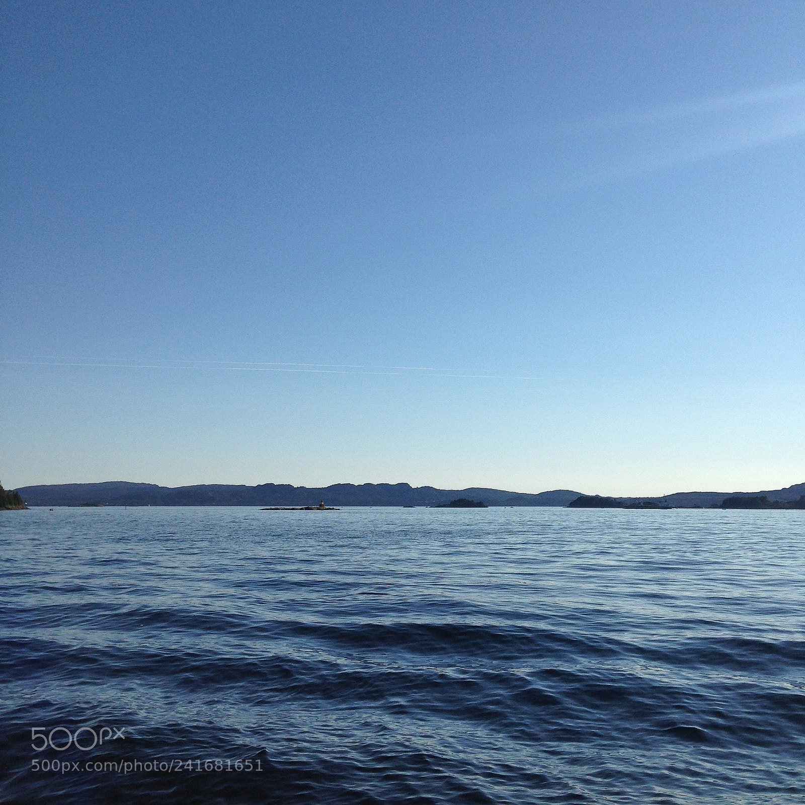 Apple iPhone 5 sample photo. Summer by the fjord photography