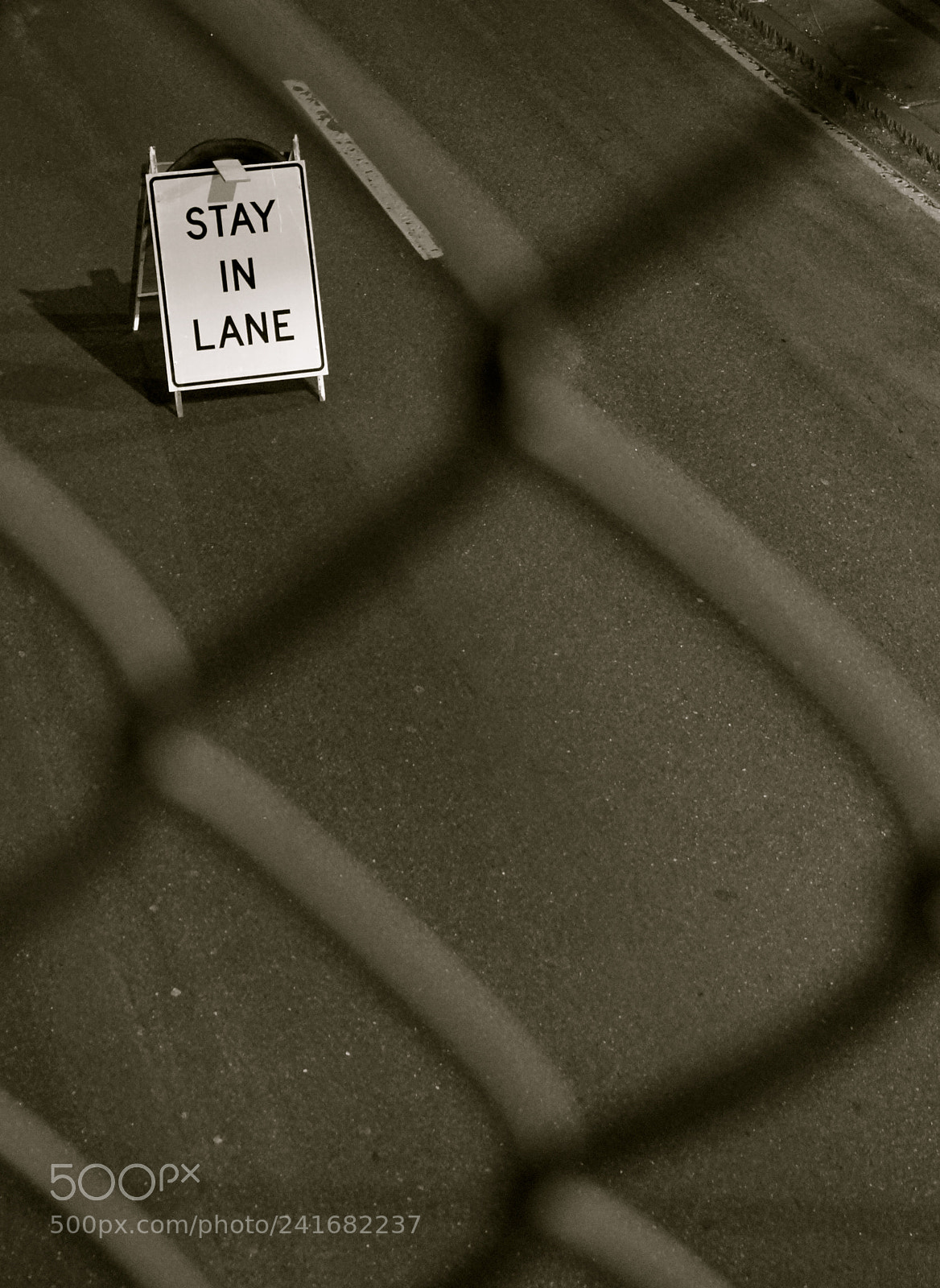 Sony Alpha NEX-3N sample photo. Stay in your lane photography