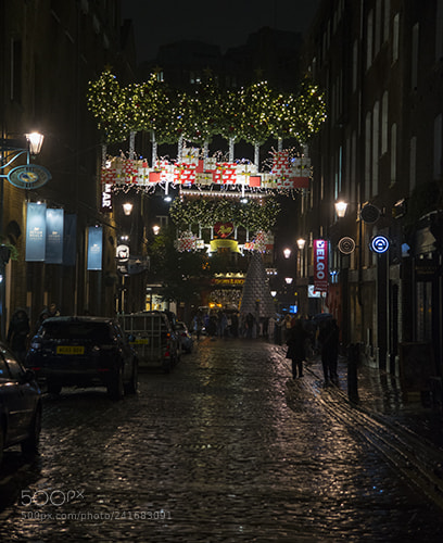 Nikon D600 sample photo. Covent garden christmas lights 2017 photography
