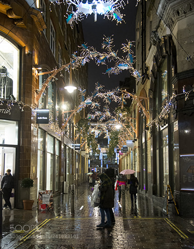 Nikon D600 sample photo. Covent garden christmas lights 2017 photography