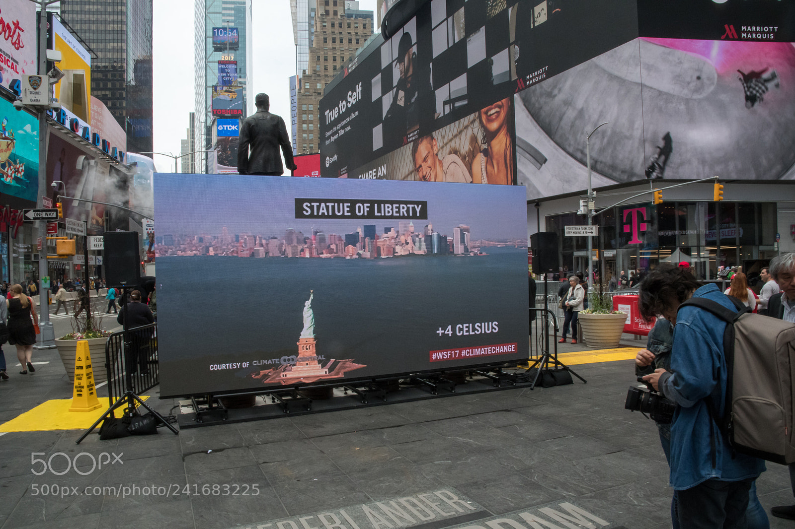 Nikon D500 sample photo. Times square photography