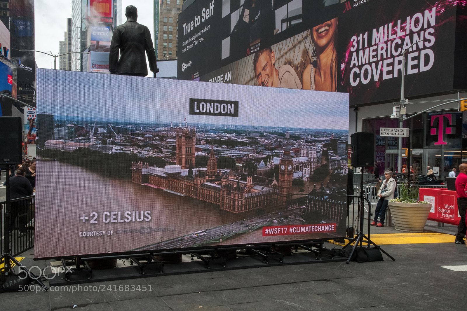 Nikon D500 sample photo. Times square photography