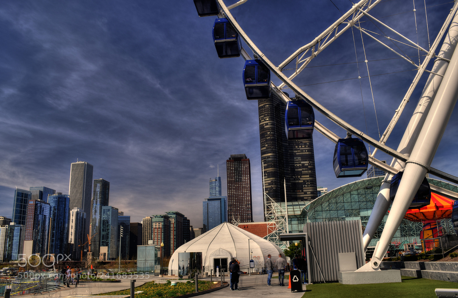 Nikon D5500 sample photo. Navy pier photography
