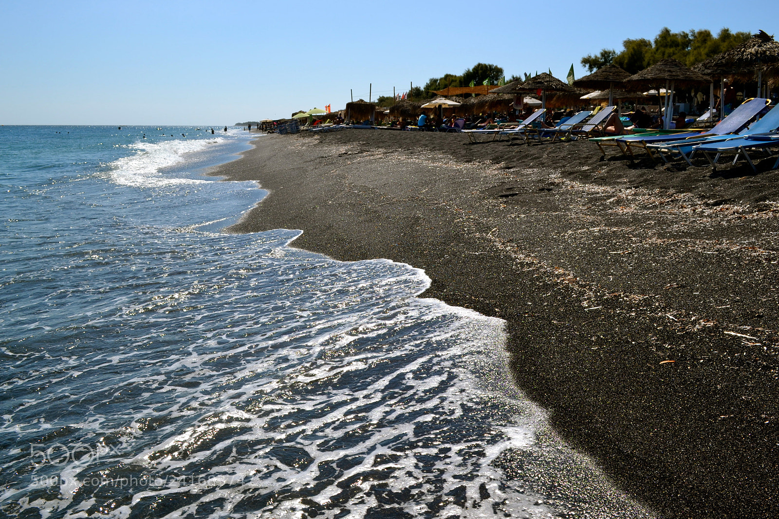 Nikon D3100 sample photo. Waves rolling in on photography