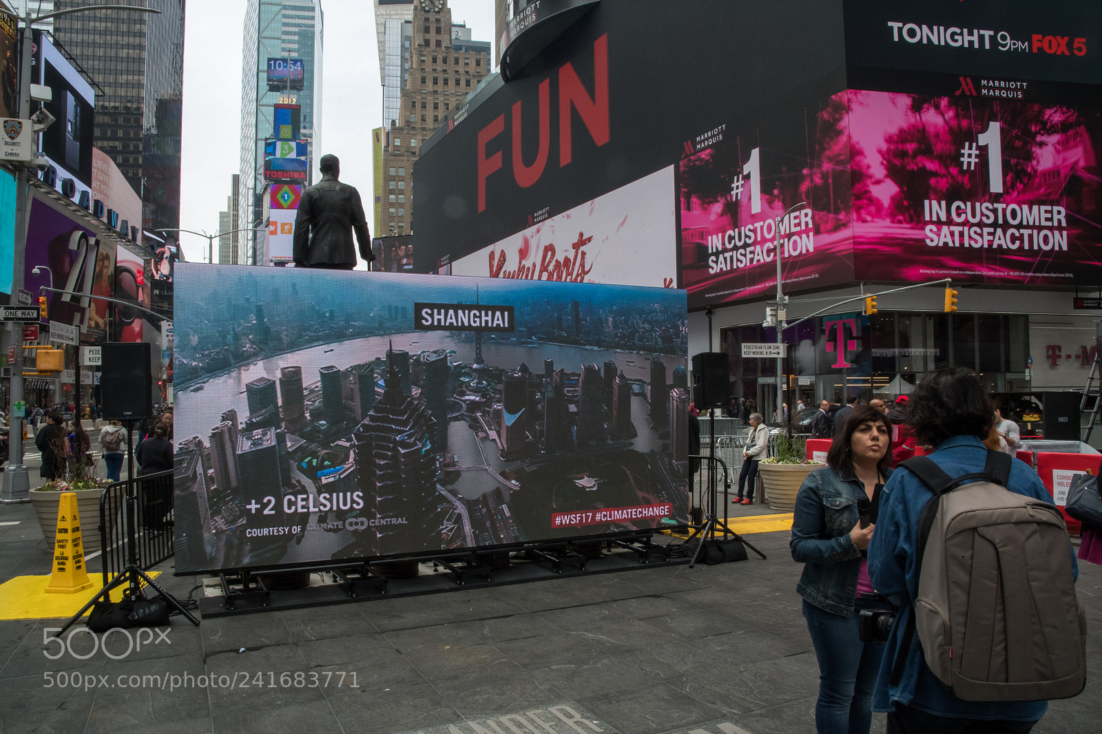Nikon D500 sample photo. Times square photography