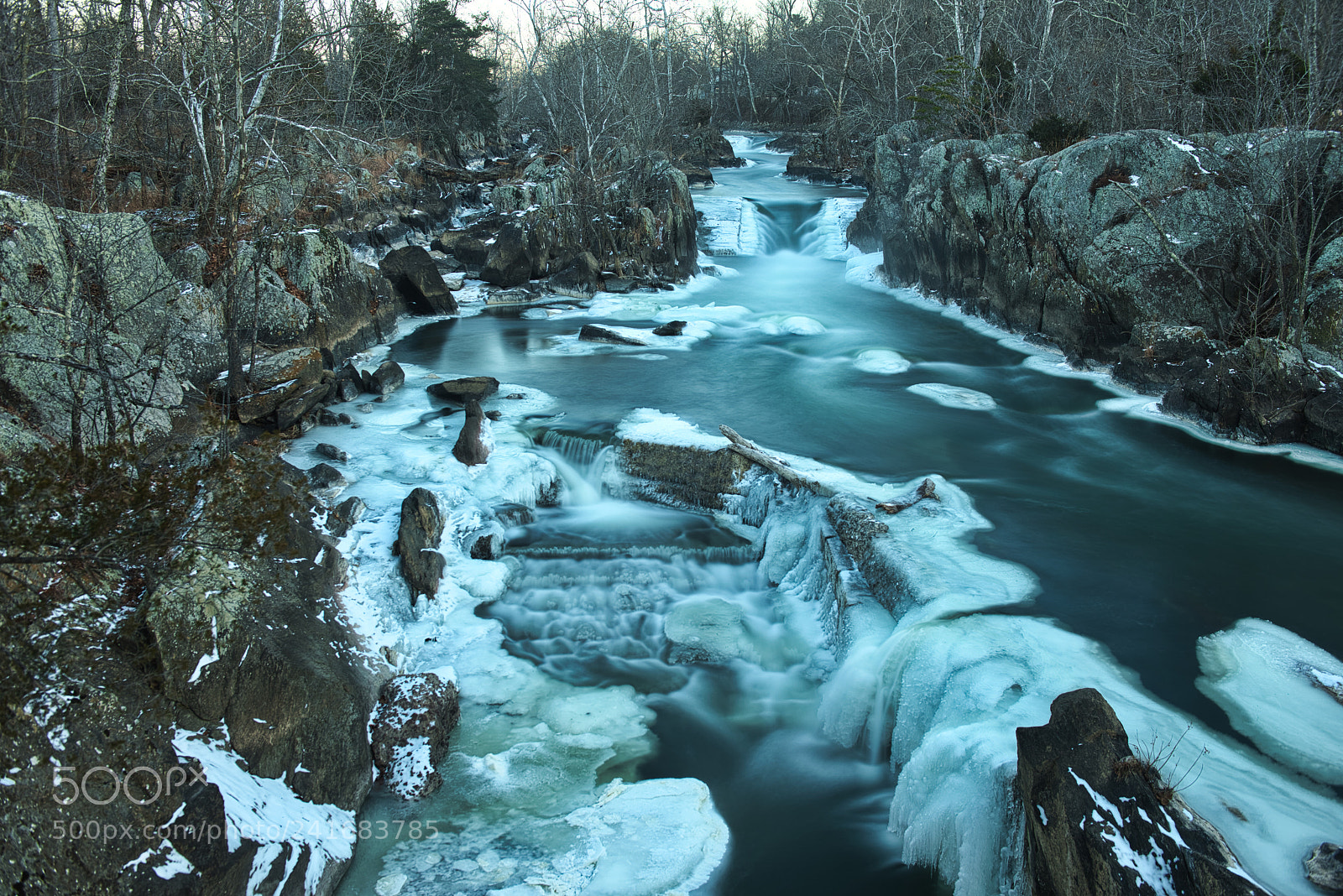 Nikon D800 sample photo. Winter morning at middle photography