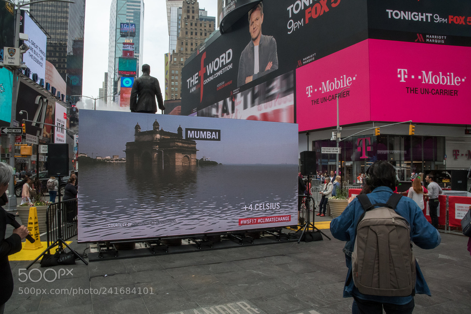 Nikon D500 sample photo. Times square photography
