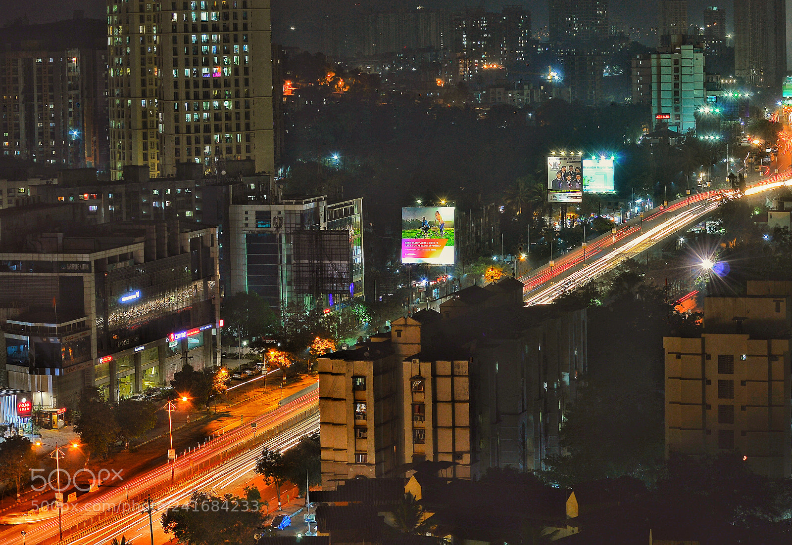 Nikon D3200 sample photo. City night view photography