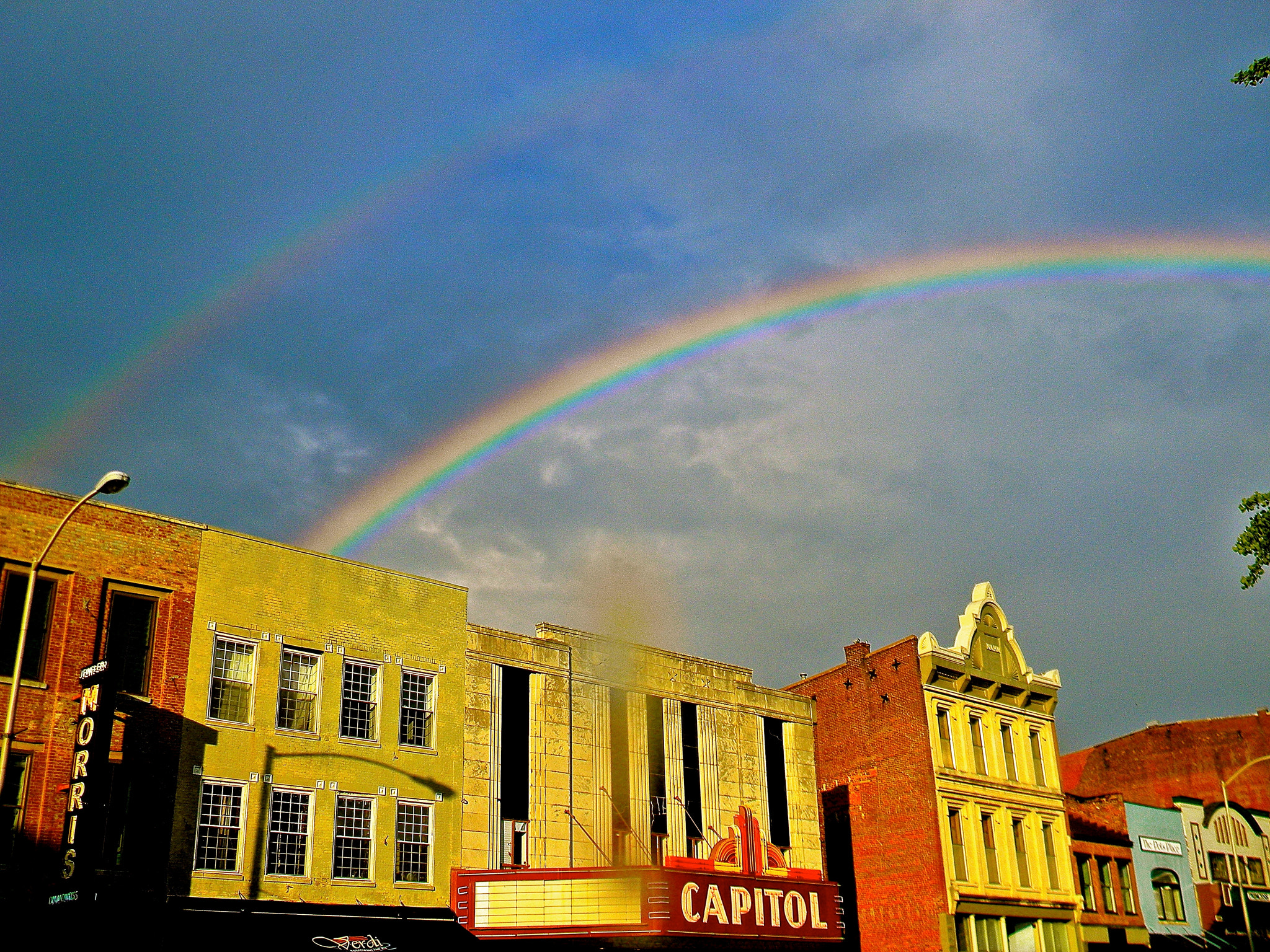 Nikon Coolpix L110 sample photo. Double rainbow photography