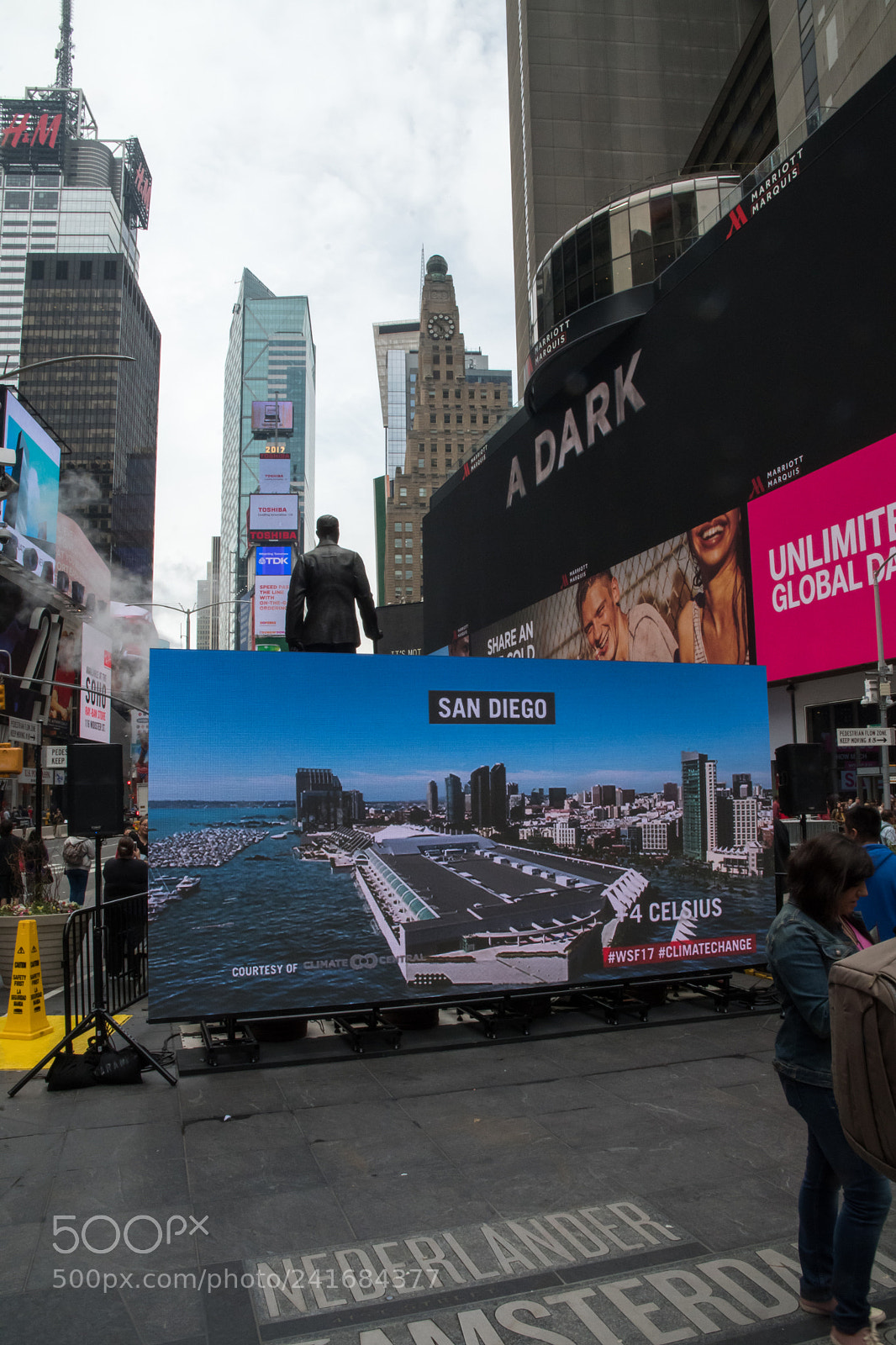 Nikon D500 sample photo. Times square photography