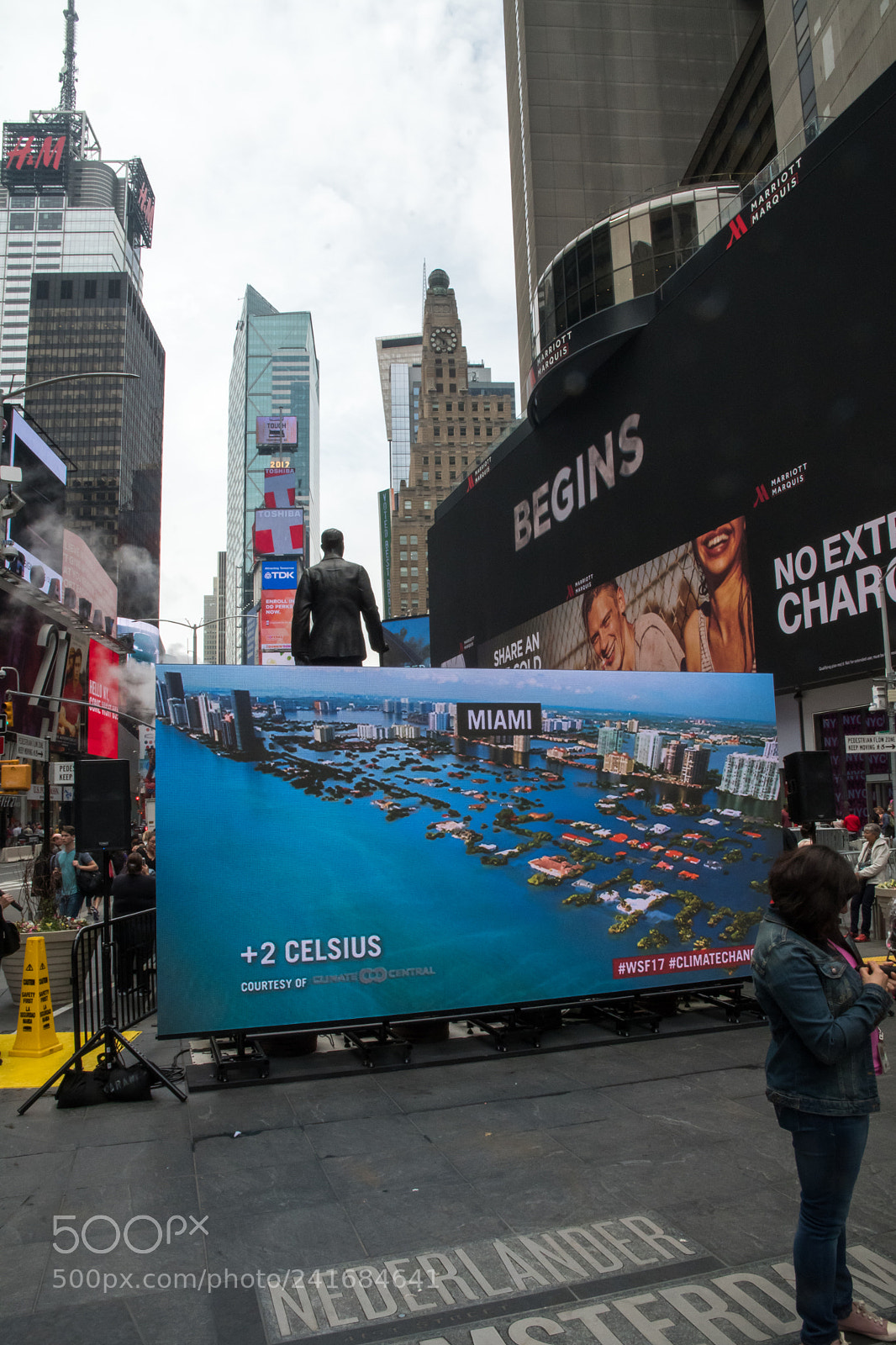 Nikon D500 sample photo. Times square photography