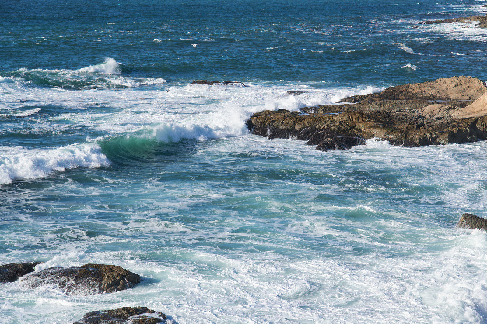 Nikon D850 sample photo. Rolling waves photography