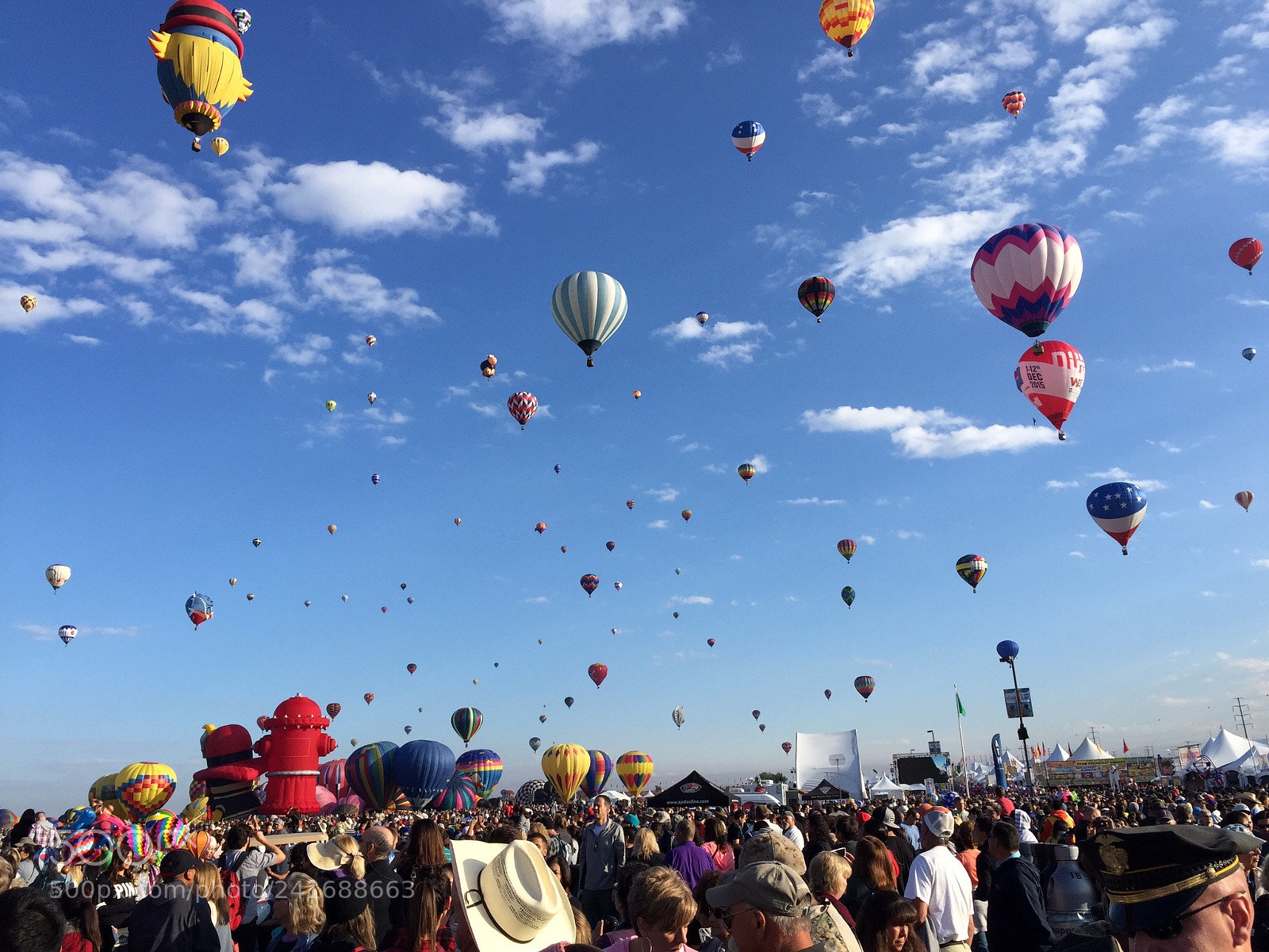 Apple iPhone 6 Plus sample photo. Balloon festival, new mexico photography