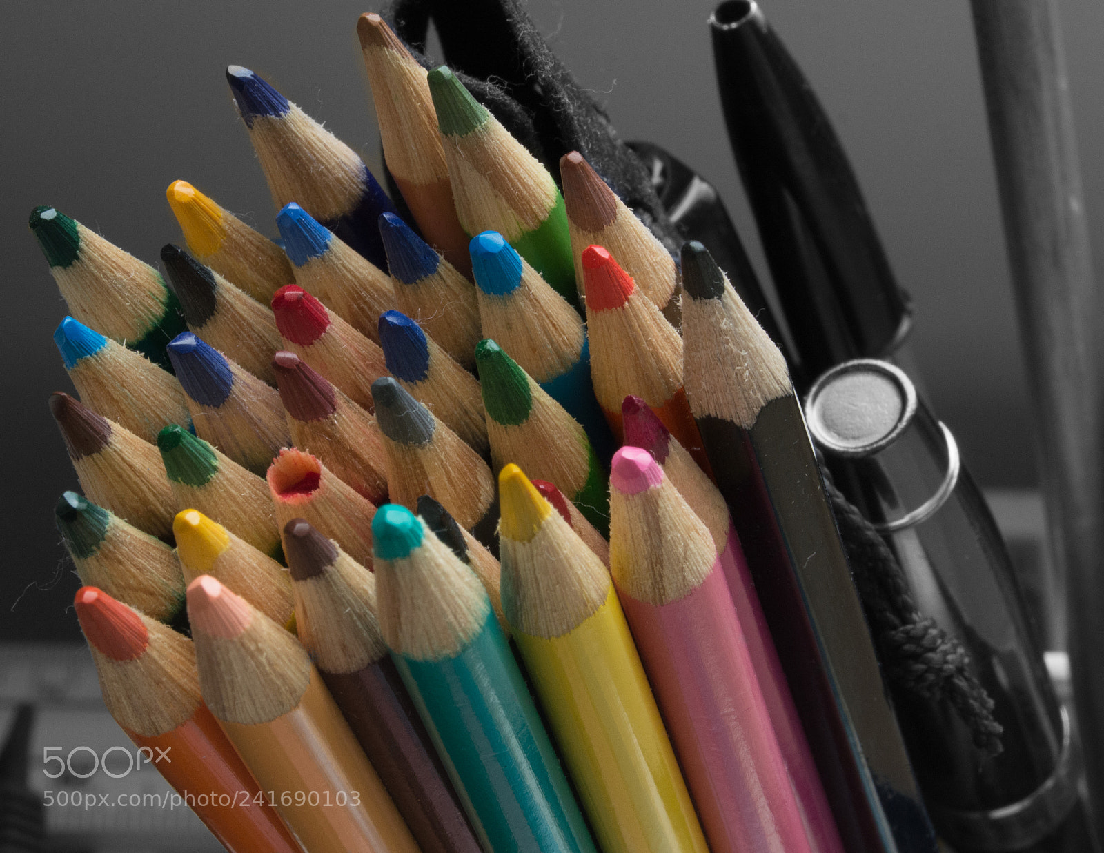 Nikon D3200 sample photo. Pencil's still photography