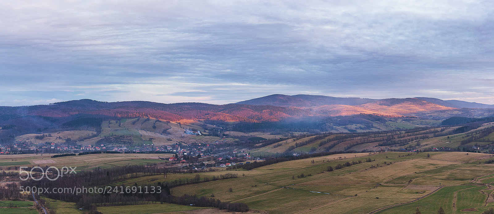 Nikon D7100 sample photo. Sunset - mountains of photography