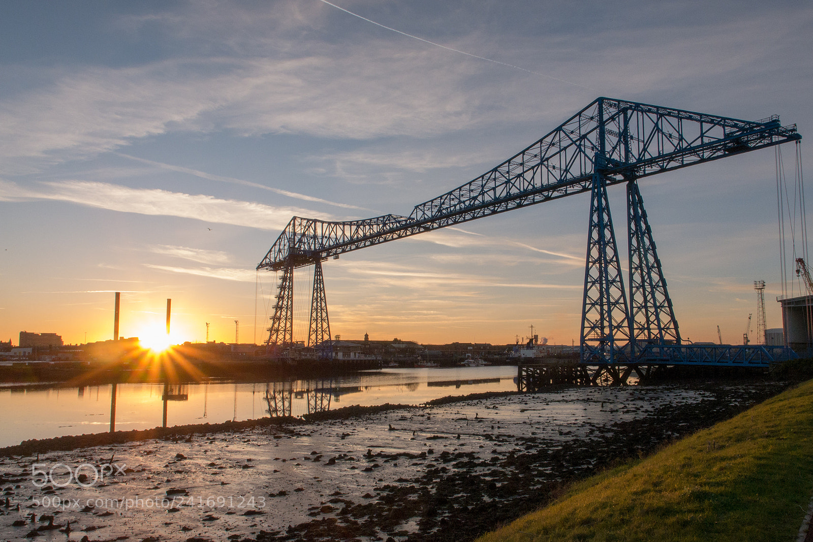 Panasonic Lumix DMC-G6 sample photo. Tees transporter bridge photography
