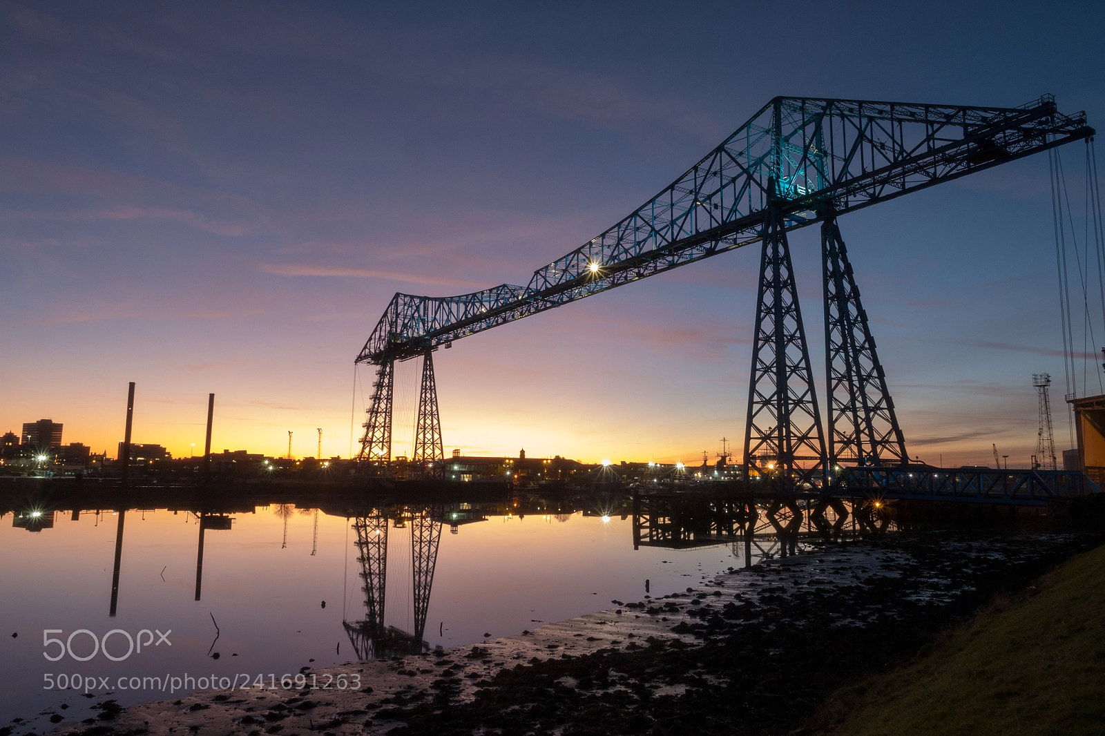 Panasonic Lumix DMC-G6 sample photo. Tees transporter bridge photography