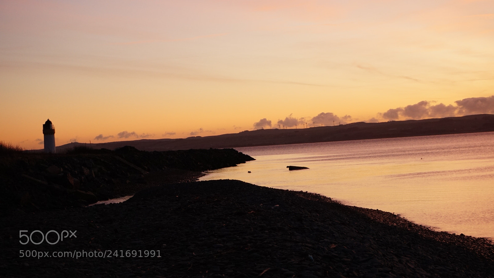 Sony Alpha a5000 (ILCE 5000) sample photo. Stranraer sunset photography