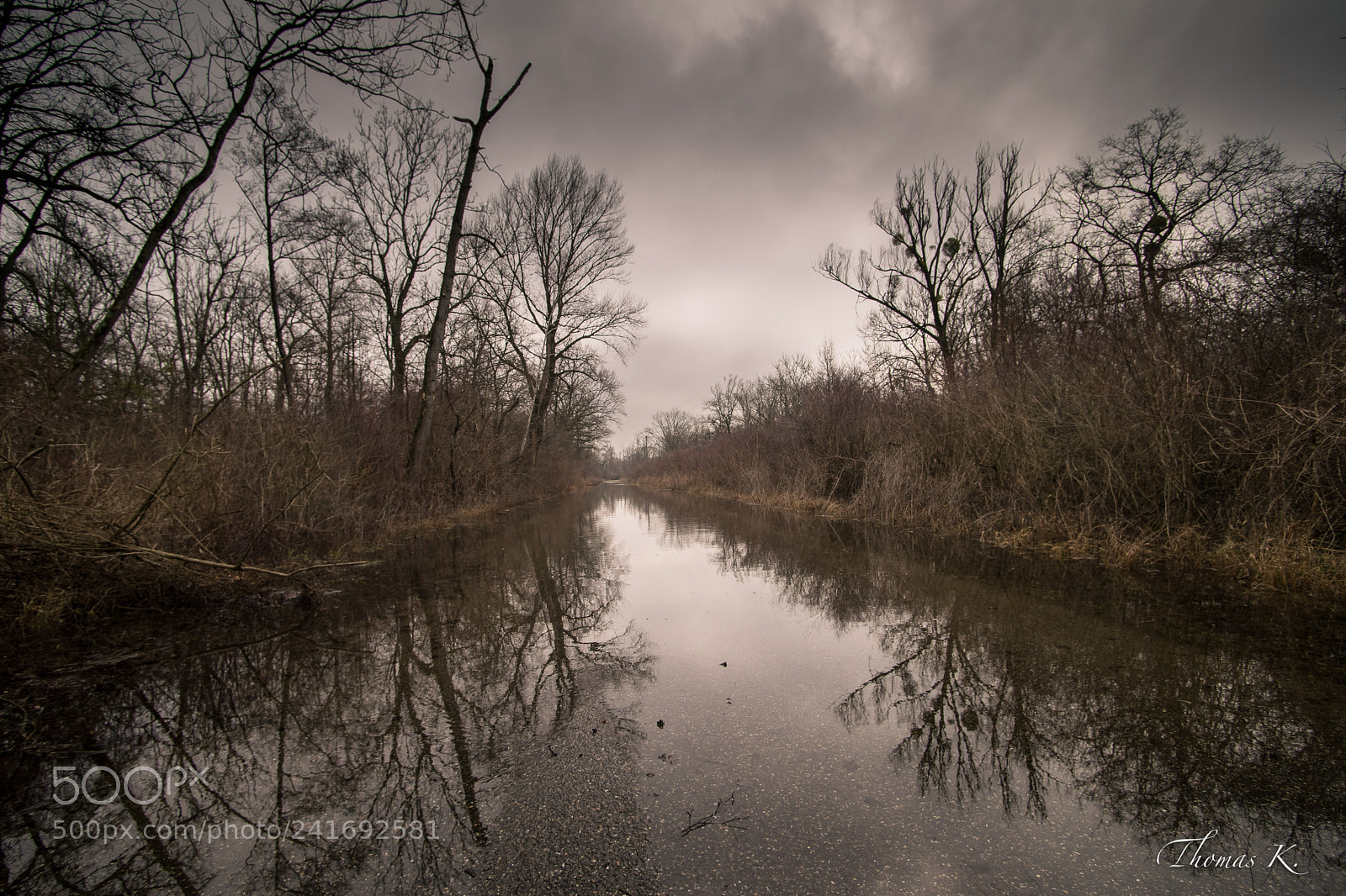 Sony a7 sample photo. Flooded road photography