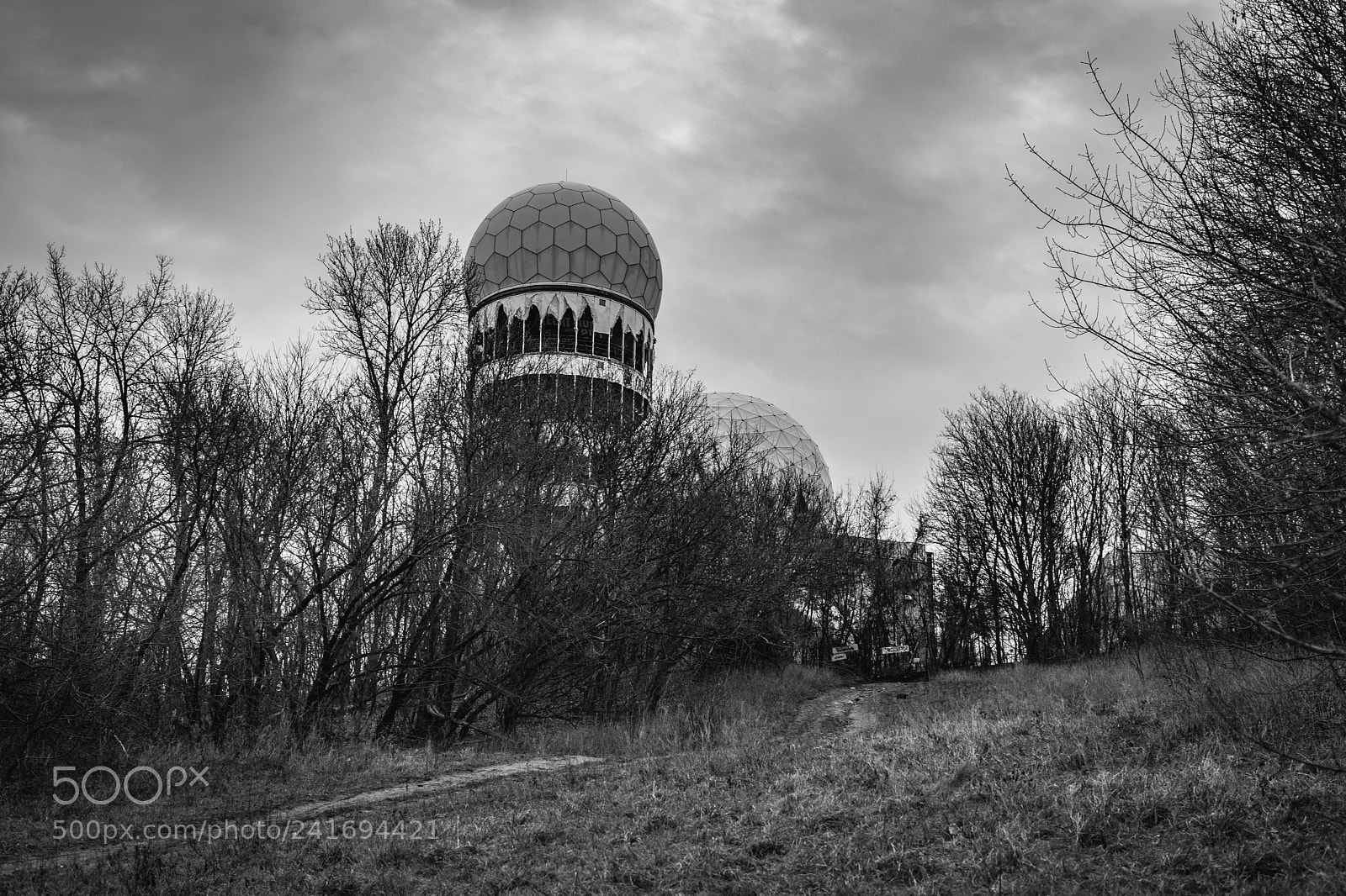 Nikon D7200 sample photo. Teufelsberg schwarzweiß photography