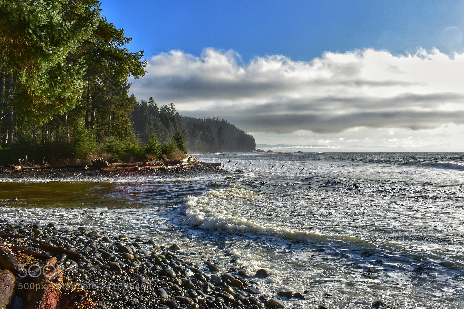 Nikon D3400 sample photo. Sombrio river mouth photography
