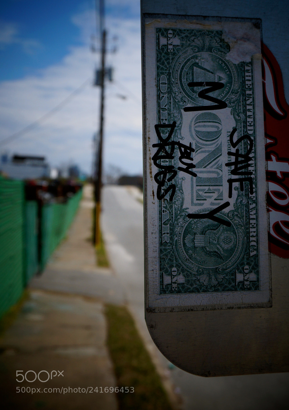 Sony Alpha NEX-3N sample photo. Save money, buy drugs photography
