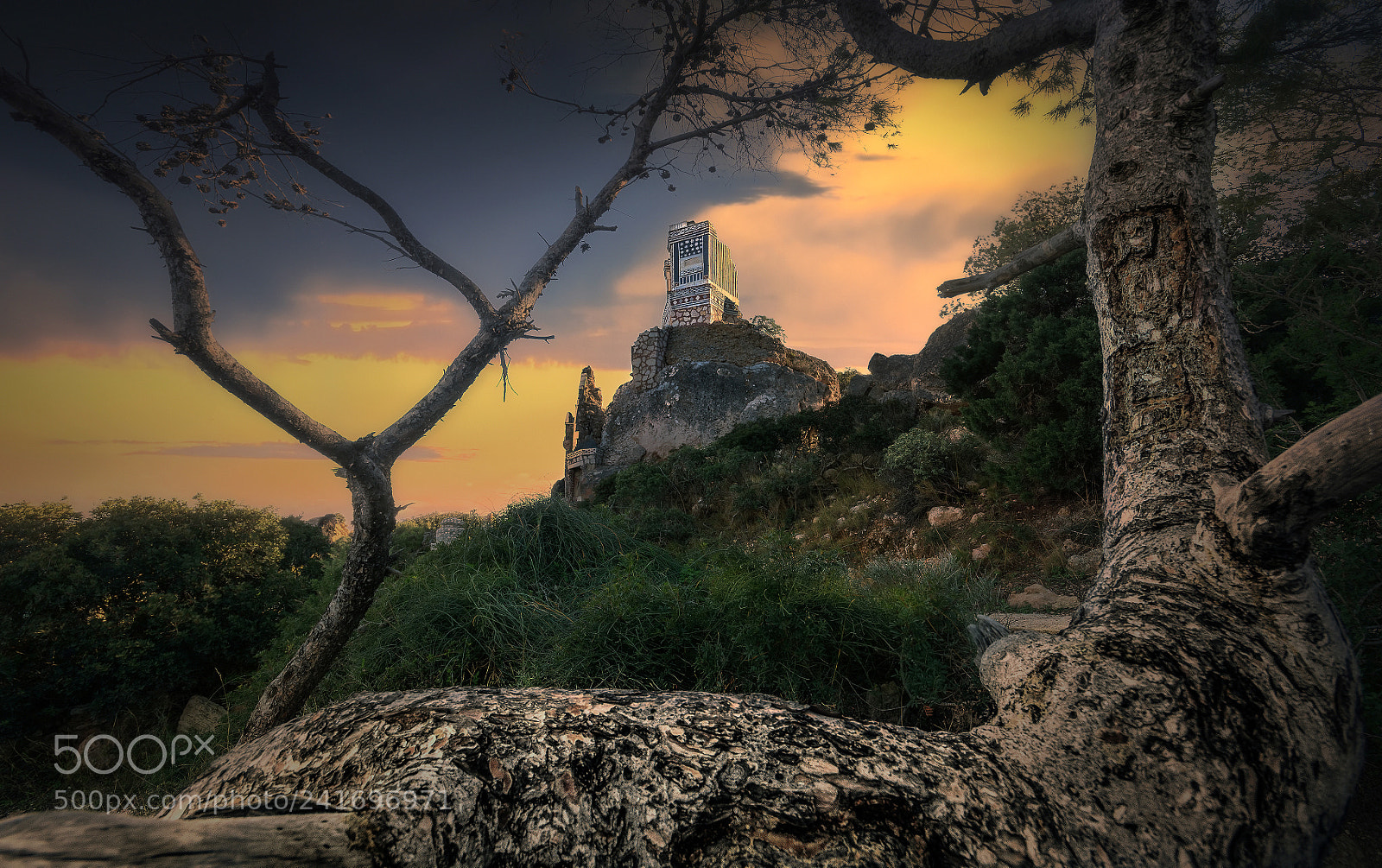 Nikon D7100 sample photo. The temple photography