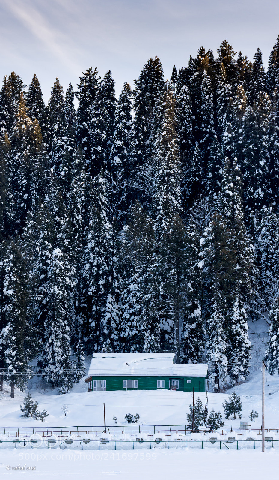 Nikon D7200 sample photo. Winter cabin photography
