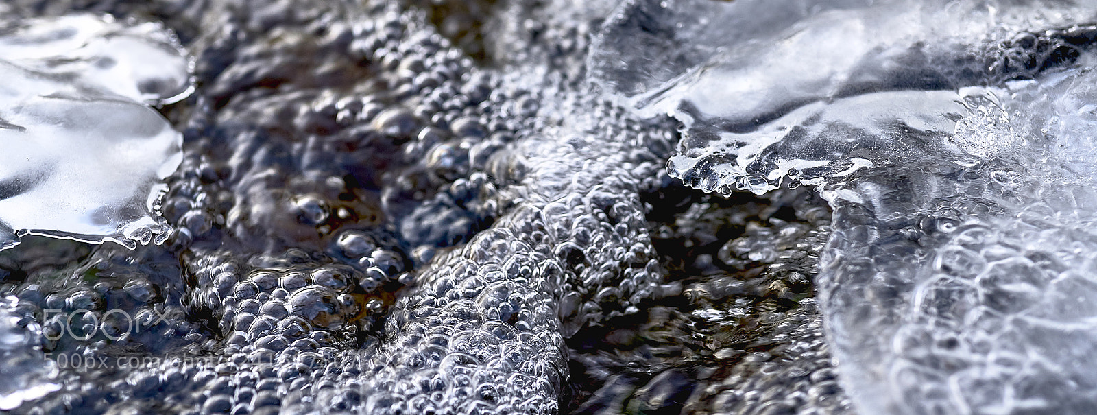 Sony a7R II sample photo. Ice bubbles photography
