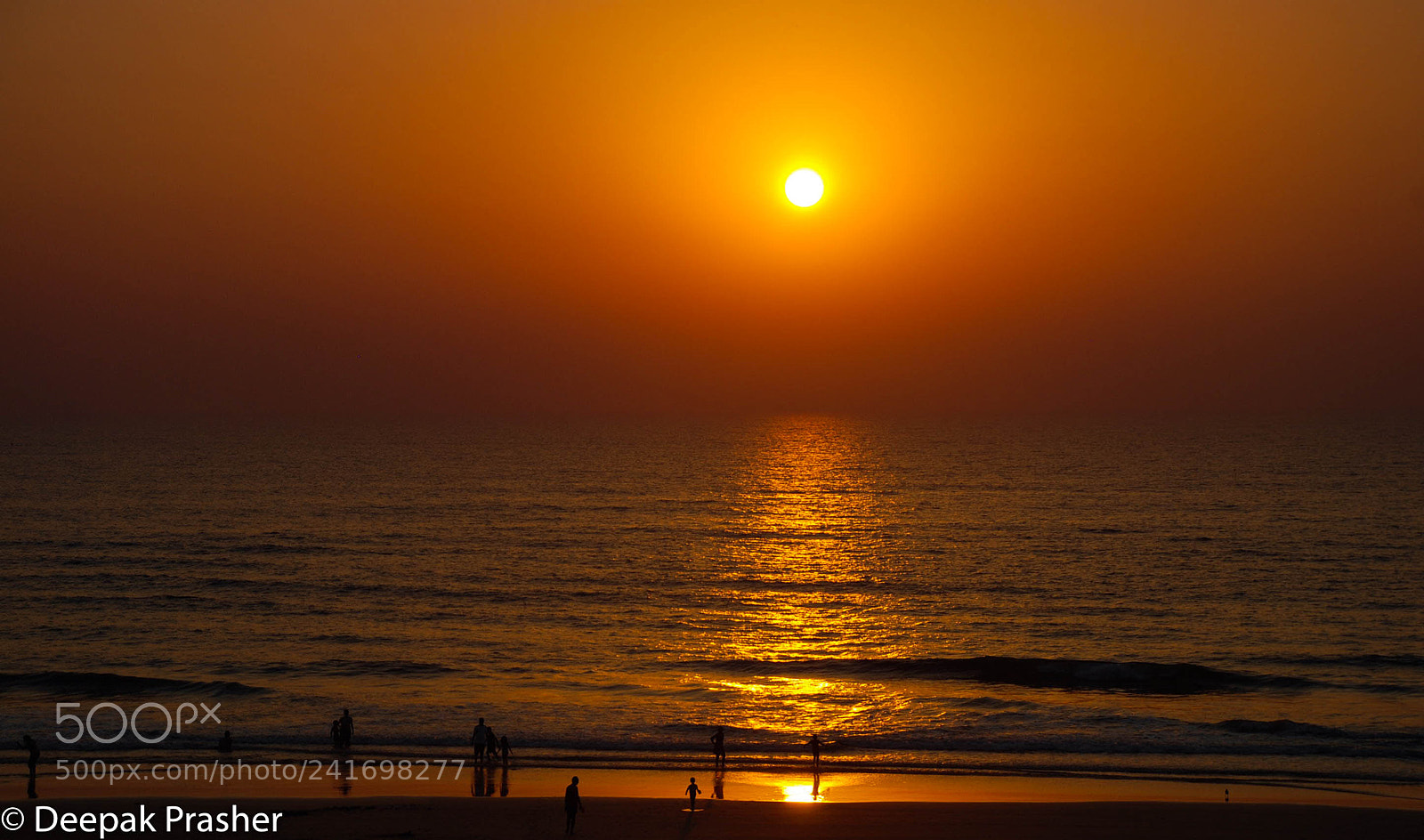 Nikon D80 sample photo. Glowing beach photography
