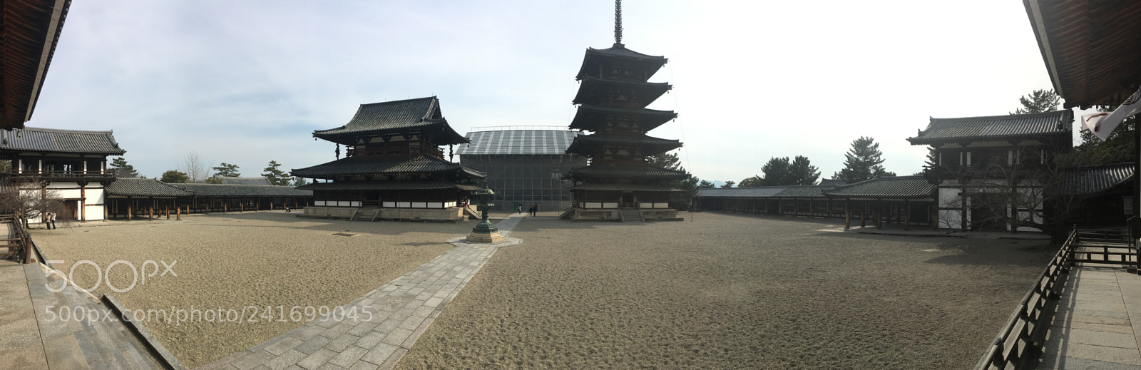 Apple iPhone 6s sample photo. Horyu-ji photography