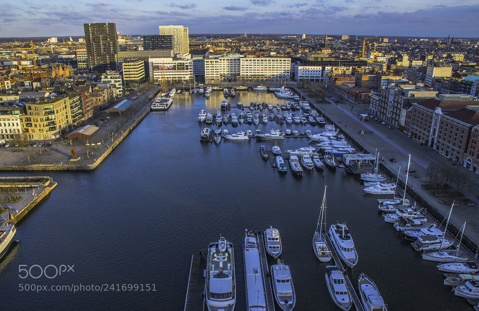 Nikon D500 sample photo. Antwerpen skyline photography