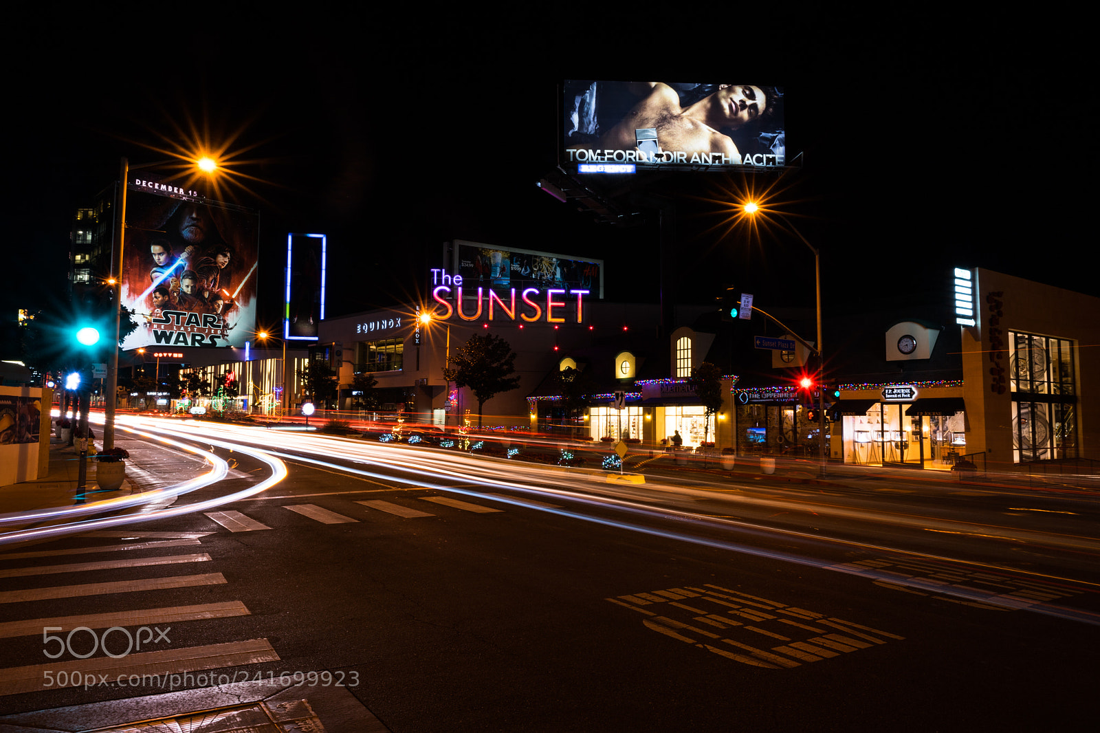Sony a7 II sample photo. Sunset strip photography
