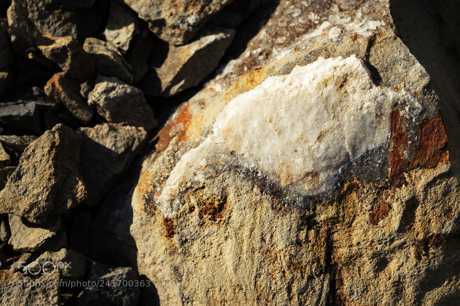 Nikon D5500 sample photo. Quartz rock on the photography