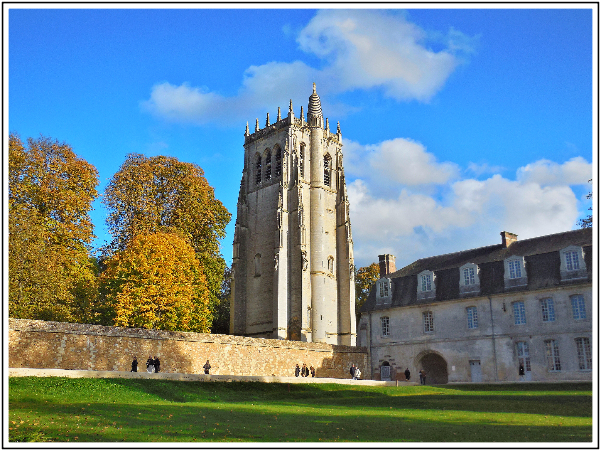 Nikon Coolpix S6500 sample photo. L'abbaye du bec-hellouin, eure, normandie, france photography